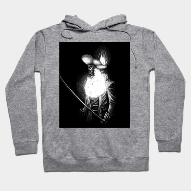 LeChuck at Night Hoodie by mattleckie